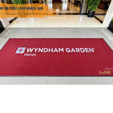 Thảm 3M thêu logo khách sạn