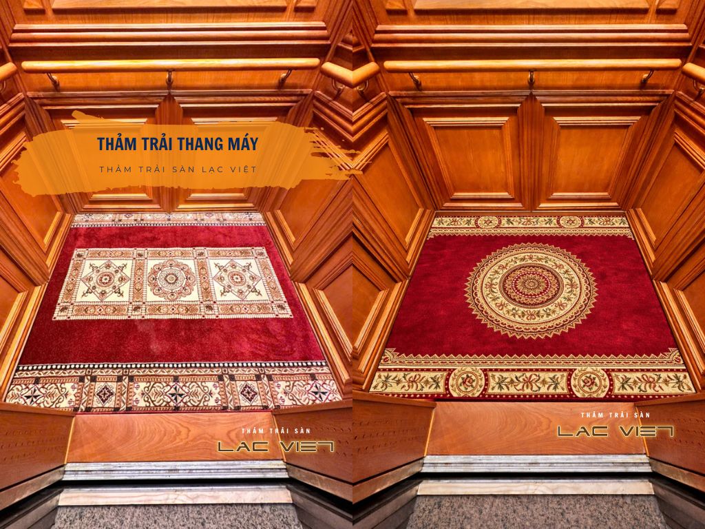 Thảm trải thang máy
