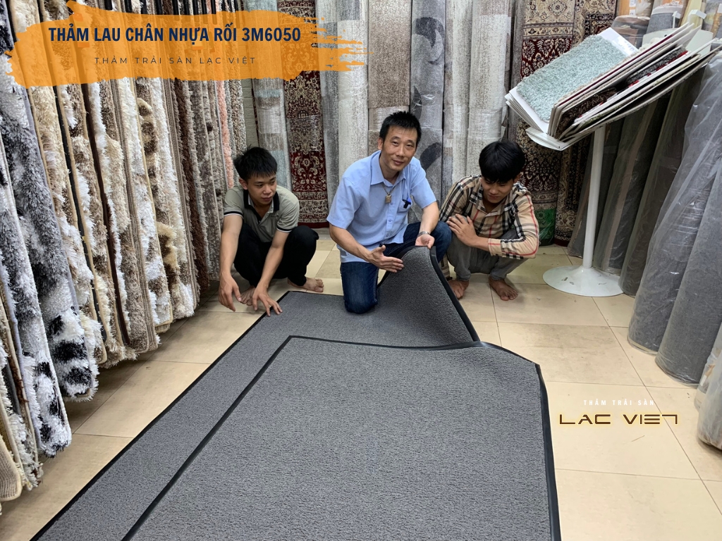 Thảm nhựa rối 3M 6050 chống trơn, giữ bụi cửa ra vào Thảm nhựa rối 3M 6050 chống trơn, giữ bụi cửa ra vào