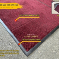 Thảm chùi chân siêu thấm nước